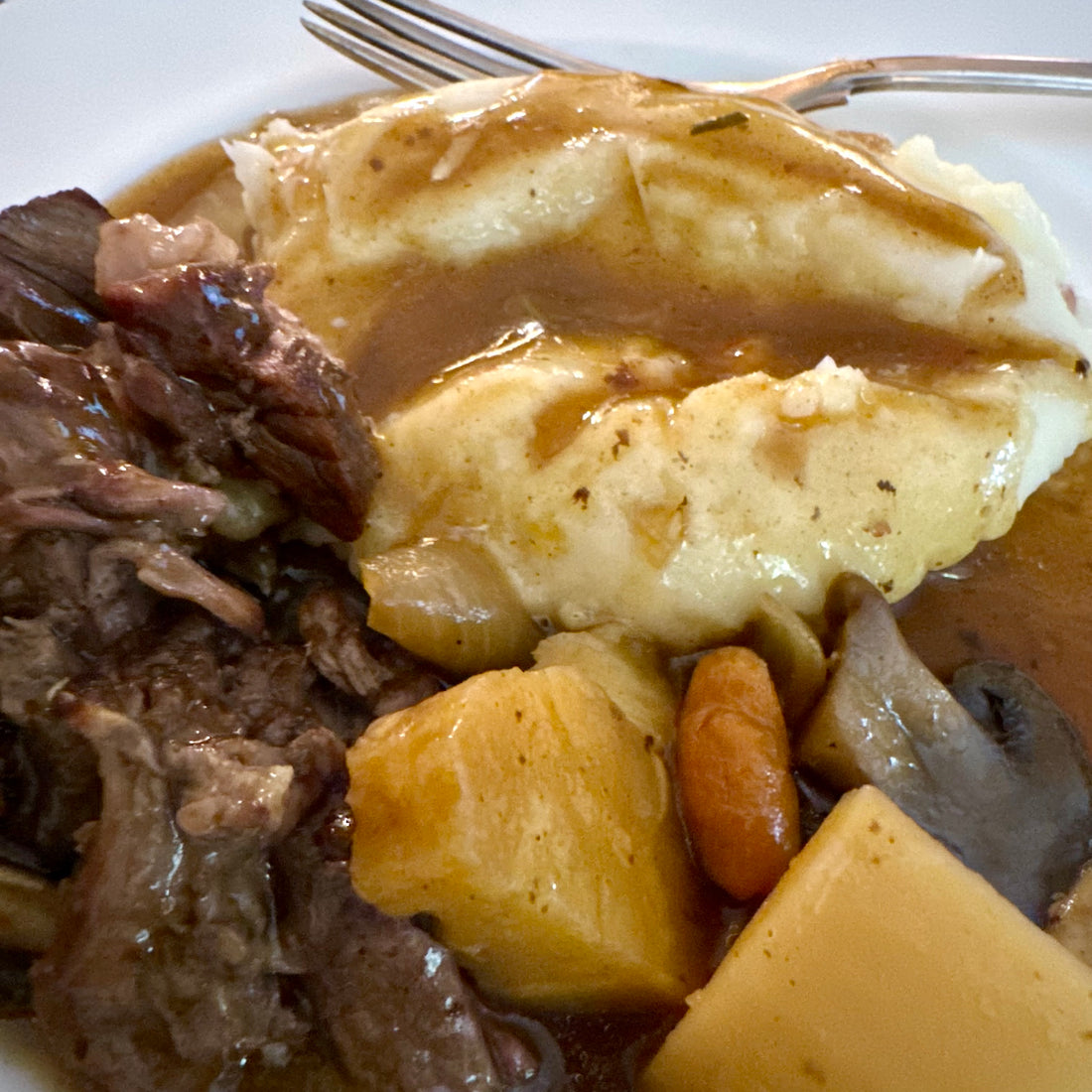 For a good time (and a winter warm-up), just add wine and pot roast!